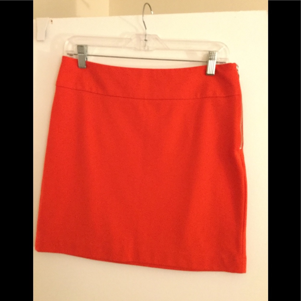 Orange BR mini skirt